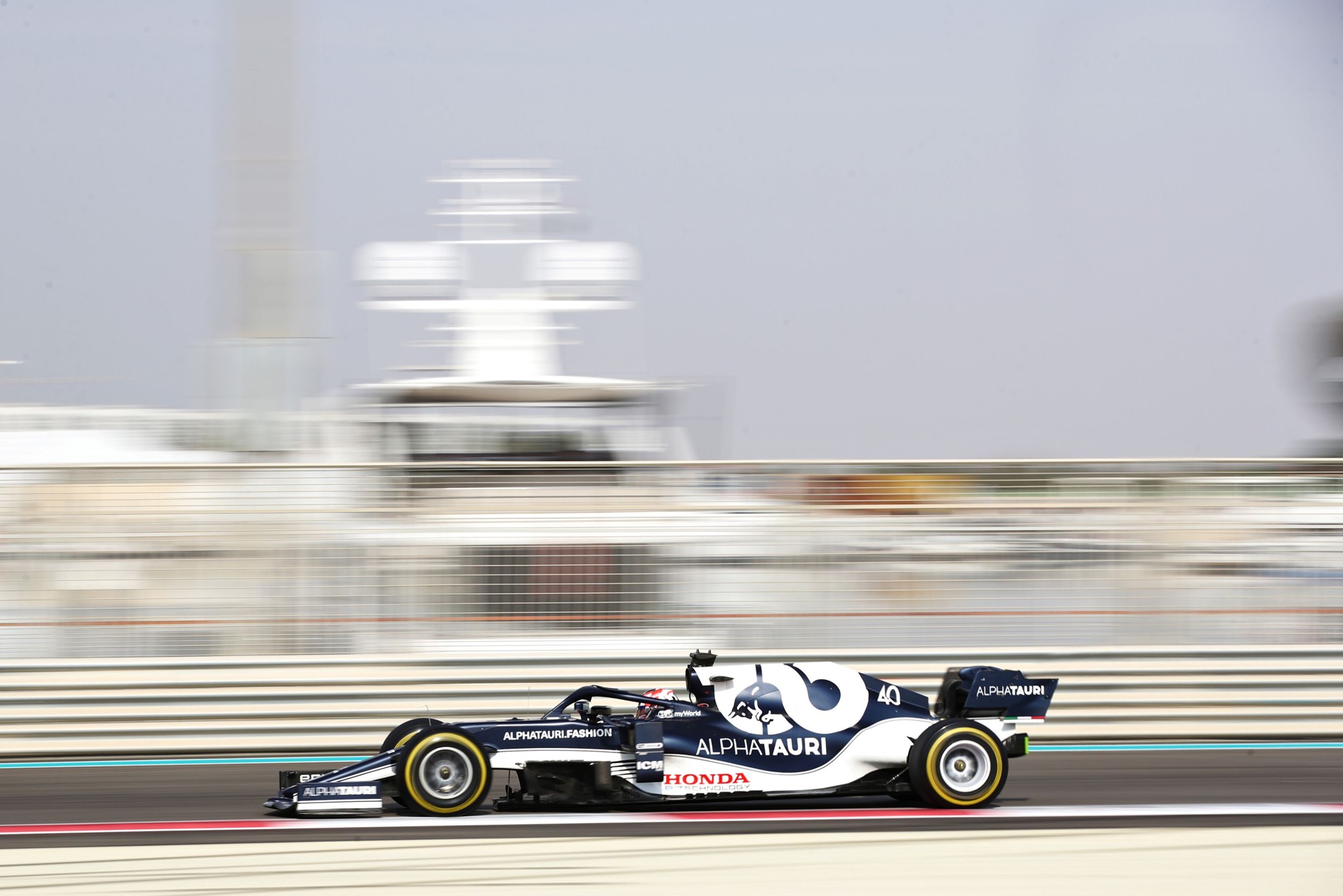 Liam Lawson F1 test
