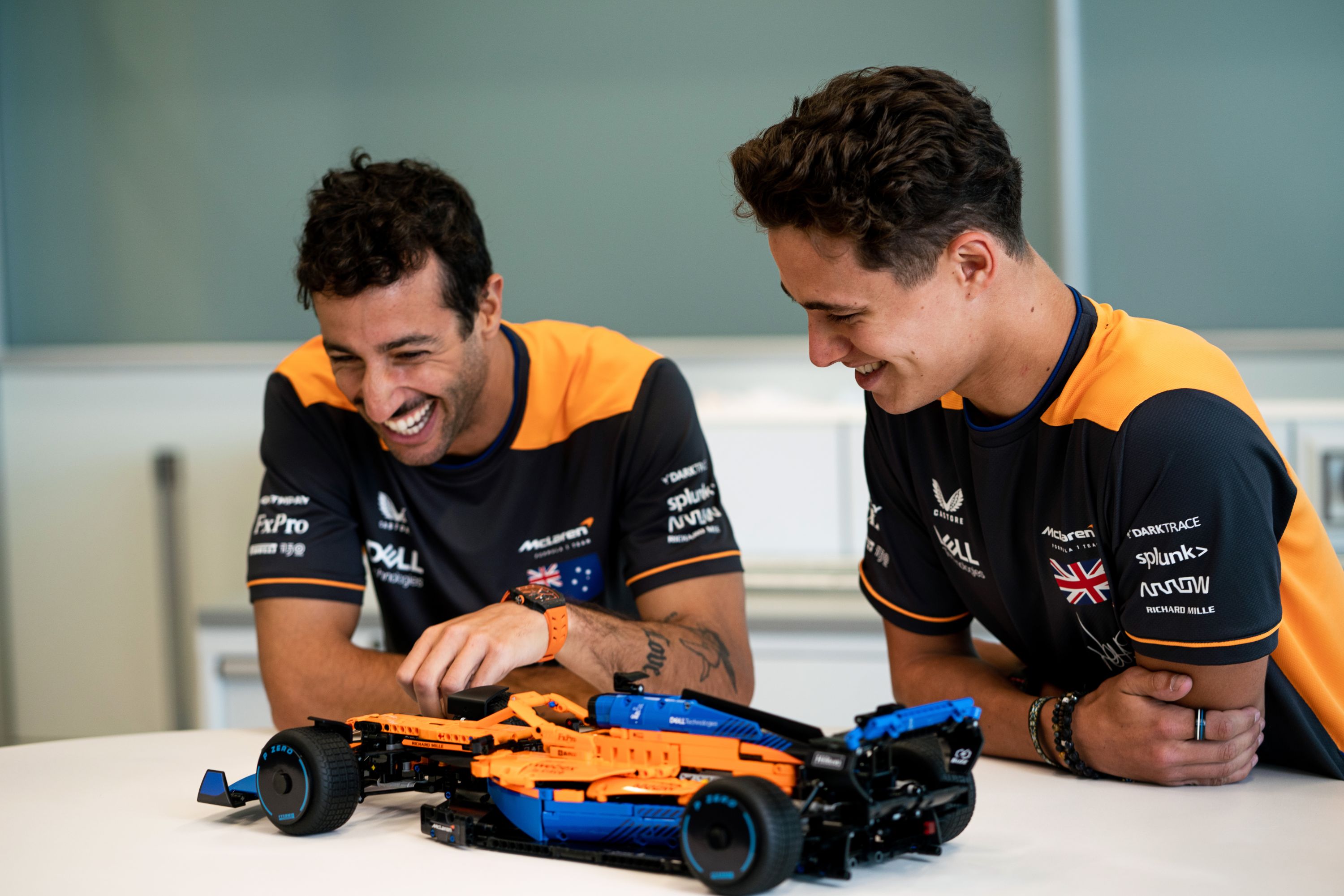 Building a life-size LEGO® Technic McLaren Formula 1 Race Car